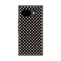 プレミアムスクエアケース［ Small Dot - Black ］