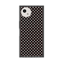 プレミアムスクエアケース［ Small Dot - Black ］