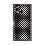 プレミアムスクエアケース［ Small Dot - Black ］