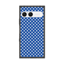 プレミアムスクエアケース［ Small Dot - Blue ］