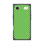 プレミアムスクエアケース［ Small Dot - Green ］