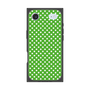 プレミアムスクエアケース［ Small Dot - Green ］
