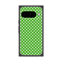プレミアムスクエアケース［ Small Dot - Green ］