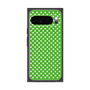 プレミアムスクエアケース［ Small Dot - Green ］