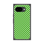 プレミアムスクエアケース［ Small Dot - Green ］