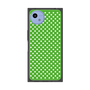 プレミアムスクエアケース［ Small Dot - Green ］