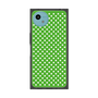 プレミアムスクエアケース［ Small Dot - Green ］