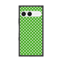 プレミアムスクエアケース［ Small Dot - Green ］
