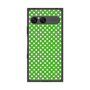 プレミアムスクエアケース［ Small Dot - Green ］