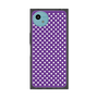 プレミアムスクエアケース［ Small Dot - Purple ］