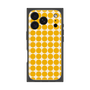プレミアムスクエアケース［ Big Dot - Yellow ］