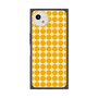 プレミアムスクエアケース［ Big Dot - Yellow ］