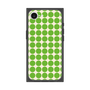 プレミアムスクエアケース［ Big Dot - Green ］