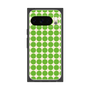 プレミアムスクエアケース［ Big Dot - Green ］