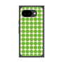 プレミアムスクエアケース［ Big Dot - Green ］