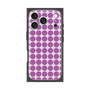 プレミアムスクエアケース［ Big Dot - Purple ］