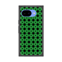 プレミアムスクエアケース［ Shower Dot - Green ］
