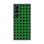 プレミアムスクエアケース［ Shower Dot - Green ］
