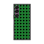 プレミアムスクエアケース［ Shower Dot - Green ］