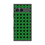 プレミアムスクエアケース［ Shower Dot - Green ］