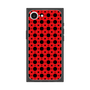 プレミアムスクエアケース［ Shower Dot - Red ］