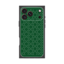 プレミアムスクエアケース［ Dot Circle - Green ］