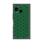 プレミアムスクエアケース［ Dot Circle - Green ］