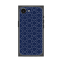 プレミアムスクエアケース［ Dot Circle - Navy ］