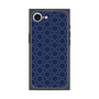 プレミアムスクエアケース［ Dot Circle - Navy ］
