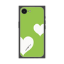 プレミアムスクエアケース［ Two Hearts - Green ］