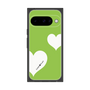 プレミアムスクエアケース［ Two Hearts - Green ］