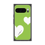 プレミアムスクエアケース［ Two Hearts - Green ］