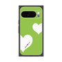 プレミアムスクエアケース［ Two Hearts - Green ］