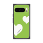 プレミアムスクエアケース［ Two Hearts - Green ］