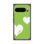 プレミアムスクエアケース［ Two Hearts - Green ］