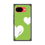 プレミアムスクエアケース［ Two Hearts - Green ］