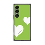 プレミアムスクエアケース［ Two Hearts - Green ］