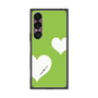 プレミアムスクエアケース［ Two Hearts - Green ］
