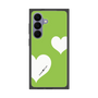 プレミアムスクエアケース［ Two Hearts - Green ］