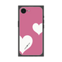 プレミアムスクエアケース［ Two Hearts - Pink ］