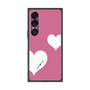 プレミアムスクエアケース［ Two Hearts - Pink ］