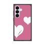 プレミアムスクエアケース［ Two Hearts - Pink ］
