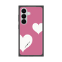 プレミアムスクエアケース［ Two Hearts - Pink ］
