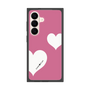 プレミアムスクエアケース［ Two Hearts - Pink ］