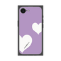 プレミアムスクエアケース［ Two Hearts - Purple ］