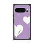 プレミアムスクエアケース［ Two Hearts - Purple ］
