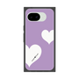 プレミアムスクエアケース［ Two Hearts - Purple ］