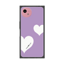 プレミアムスクエアケース［ Two Hearts - Purple ］