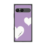プレミアムスクエアケース［ Two Hearts - Purple ］