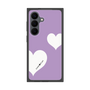 プレミアムスクエアケース［ Two Hearts - Purple ］
